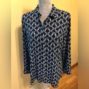 Talbots, Size LP, super pretty light airy blouse.